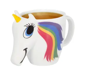 ThumbsUp! Unicorn Mug 350 ml bílá / Keramický hrnek