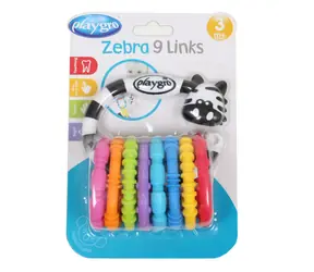 Playgro - Zebra s kroužky nová / od 3 měsíců