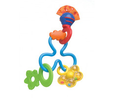 Playgro - Chrastítko s kousátky / od 6 měsíců