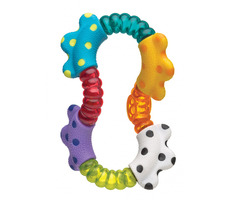 Playgro - Kousátko pohyblivá žížala / od 6 měsíců