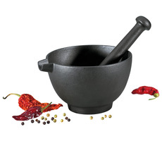 ZASSENHAUS 76066 Hmoždíř XL s paličkou / 15.5 x 9.5 cm / litinový / 2.26 kg