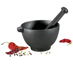 ZASSENHAUS 76066 Hmoždíř XL s paličkou / 15.5 x 9.5 cm / litinový / 2.26 kg