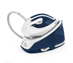 Tefal Express Essential SV6116E0 modrá / Žehlička s parním generátorem / 2200W / 1.l / Parní ráz 270g / tlak páry 5.3bar