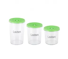 Lauben Vacuum Containers 3GT 3 ks / Vakuovací boxy / 1l+1.5l+2l / kompatibilní s Lauben Vacuum Sealer 60SB