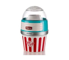Ariete 2957-01 Party Time modrá / Velký popcornovač / 1100 W / 60 g za 2 min. / doprodej