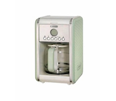 Ariete 1342-04 Vintage zelená / Kávovar na překapávanou kávu / až 12 šálků / LCD displej