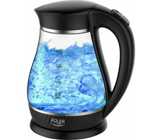 Adler AD 1274 černá / Rychlovarná skleněná konvice / 2200 W / 1.7 L