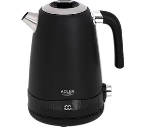 Adler AD 1295 černá / Rychlovarná konvice / 2200 W / 1.7 L / teplota 40-100 °C