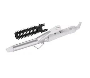 Adler AD 2105 / Kulma na vlasy / 25 W / Průměr 19 mm / Otočná šňůra / bílá