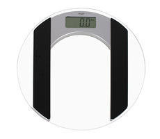 Adler AD 8122 / Osobní váha / maximálně 150 kg / LCD / temperované sklo / 1x CR2032