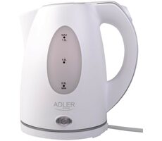 Adler AD 1207 bílá / Rychlovarná konvice / 2000 W / 1.5 L / doprodej