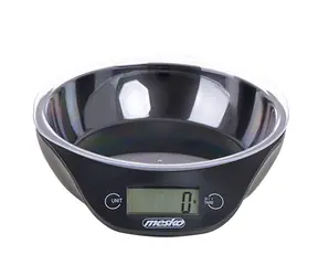 Mesko MS 3164 černá / Kuchyňská váha / miska 700 ml / funkce TARE / průměr 13 cm 