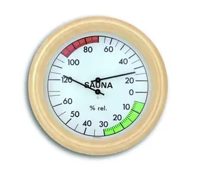 TFA 40.1006 - Sauna Kombinace (Teploměr & Vlhkoměr)