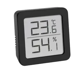 TFA 30.5051.01 - Digitální teploměr s vlhkoměrem  - černá
