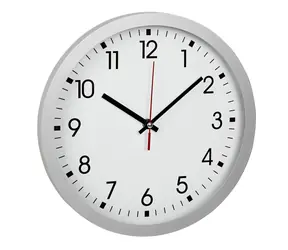 TFA 60.3035.02 - Nástěnné hodiny - stříbrná