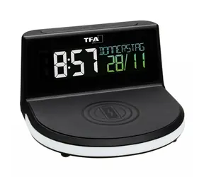 TFA 60.2028.01 - CHARGE-IT WIRELESS Digitální budík s možností bezdrátového nabíjení 