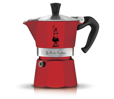 Bialetti MOKA Express konvička na 6 šálků červená 300 ml