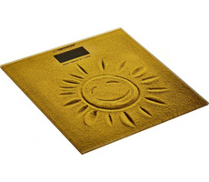 Esperanza EBS006 Sunshine osobní digitální váha béžová / 180 kg / tvrzené sklo / indikace slabé baterie