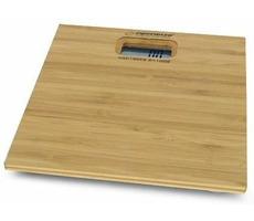 Esperanza EBS012 Bamboo osobní digitální váha hnědá / 180 kg / bambusový motiv