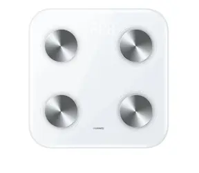 HUAWEI Scale 3 Bluetooth Edition bílá / chytrá osobní váha / tvrzené sklo / BT / do 150 kg / Android & iOS