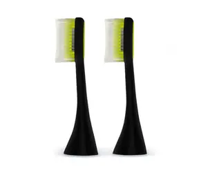 Silk´n náhradní hlavy pro zubní kartáček ToothWave černý extra soft LARGE (2 kusy)