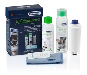 DeLonghi DLSC306 odvápňovací sada / Vodní filtr / EcoDecalk 200ml / EcoMultiClean 250ml / Útěrka / Test tvrdosti vody / doprodej