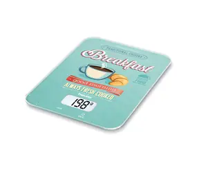 Beurer KS 19 Breakfast / digitální kuchyňská váha / max. 5 kg / funkce TARE / dotyk. tlačítka