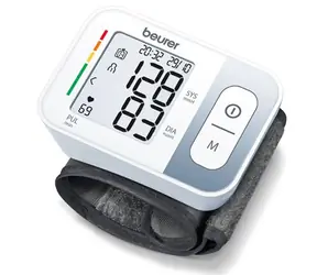 Beurer BC 28 tlakoměr na zápěstí / plně automatický / pulsoměr / detekce arytmie / paměť 60 míst