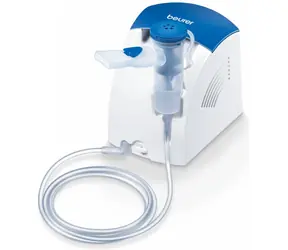Beurer IH 26 kompresorový inhalátor / tlak až 1.45 bar / 0.3 ml-min / příslušenství / doprodej