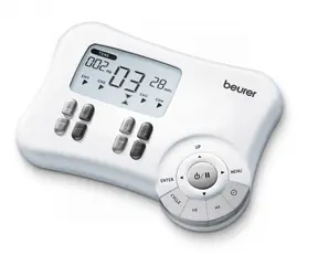 Beurer EM 80 svalový a nervový elektrostimulátor / 20 programů / časovač / 8 elektrod (45x45mm)