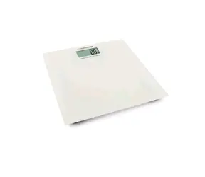 Esperanza EBS002W Aerobic bílá / osobní digitální váha / 180 kg / tvrzené sklo / indikace slabé baterie