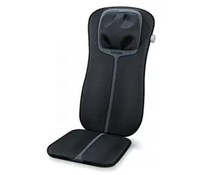 Beurer MG 254 Shiatsu masážní podložka na židli / 4 masážní hlavy / funkce nahřívání / černá