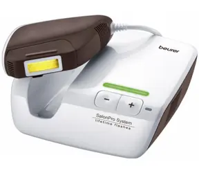 Beurer IPL 10000+ / IPL epilátor / 6 stupňů intenzity / UV filtr / až 250.000 impulsů / bílá