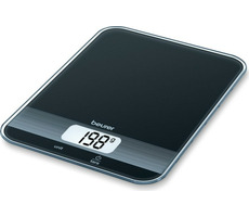 Beurer KS 19 černá / digitální kuchyňská váha / max. 5 kg / funkce TARE / g/lb/ml/oz