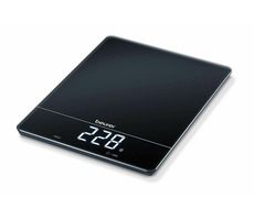 Beurer KS 34 XL černá / digitální kuchyňská váha / max. 15 kg / funkce TARE / g/kg/lb/oz