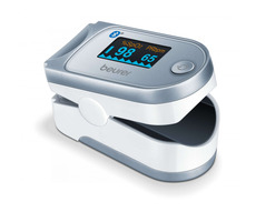 Beurer PO 60 BT / pulzní oxymetr / měření SpO2 + tepu / Bluetooth / 2x AAA