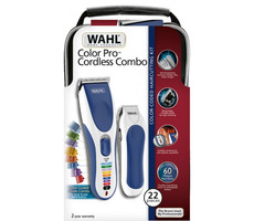 Wahl 9649-916 Color Pro Cordless Combo / zastřihovač / Šířka čepele: 45 mm / min. 1mm / 10 nástavců