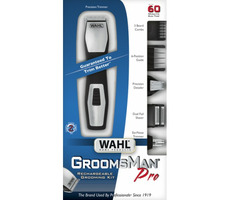 Wahl 9855-1216 GroomsMan Pro / multifunkční zastřihovač / Šířka čepele: 30 mm / min. 1mm / 4 nástavců