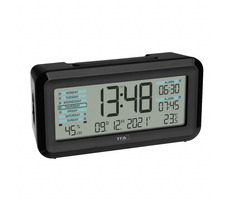 TFA 60.2562.01.GB - Rádiem řízený digitální budík s automatickým podsvícením BOXX2