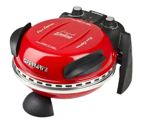G3Ferrari G1000602 Delizia Red / Mini trouba na pizzu / 1200 W / průměr 31cm / nastavitelný termostat do 390°C