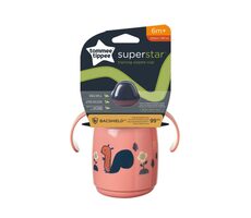 Tommee Tippee Superstar 300ml růžová / Netekoucí hrnek / od 6 měsíců