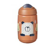 Tommee Tippee Superstar 390ml červená / Netekoucí hrnek / od 12 měsíců