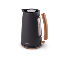 Lauben Electric Kettle 17GR šedá / Varná konvice / 1.7L / 2200 W / 360°otočná základna / doprodej