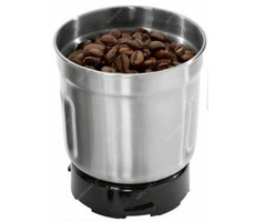 Rozbaleno - Clatronic PC-KSW 1021 stříbrná / Mlýnek na kávu a drtič 2v1/200W/85 g/2 nerezové nádoby (2 a 4 sekací nože) / rozbaleno