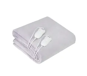 Adler AD 7426 šedá / vyhřívací deka / 4 teploty / 2x60W / 150 x 160 cm