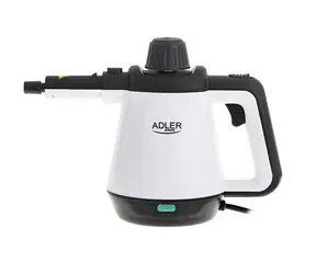 Adler AD 7038 bílá / Parní čistič / 1500W / 13 ks příslušenství / 450 ml 