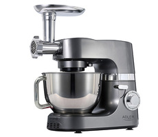 Adler AD 4221 stříbrná / Planetární kuchyňský robot / 2200 W / 7 L / 6 rychlostí 