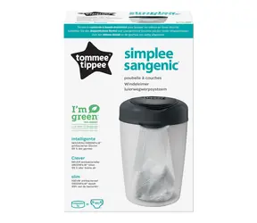 Tommee Tippee Sangenic Simplee šedá / Koš na pleny 
