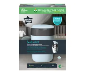 Tommee Tippee Sangenic Twist & Click modrá / Koš na pleny 