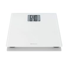 Medisana PS 470 bílá / osobní váha / Pro XL osoby / LCD displej / nosnost až 250 kg / tvrzené sklo (6mm)